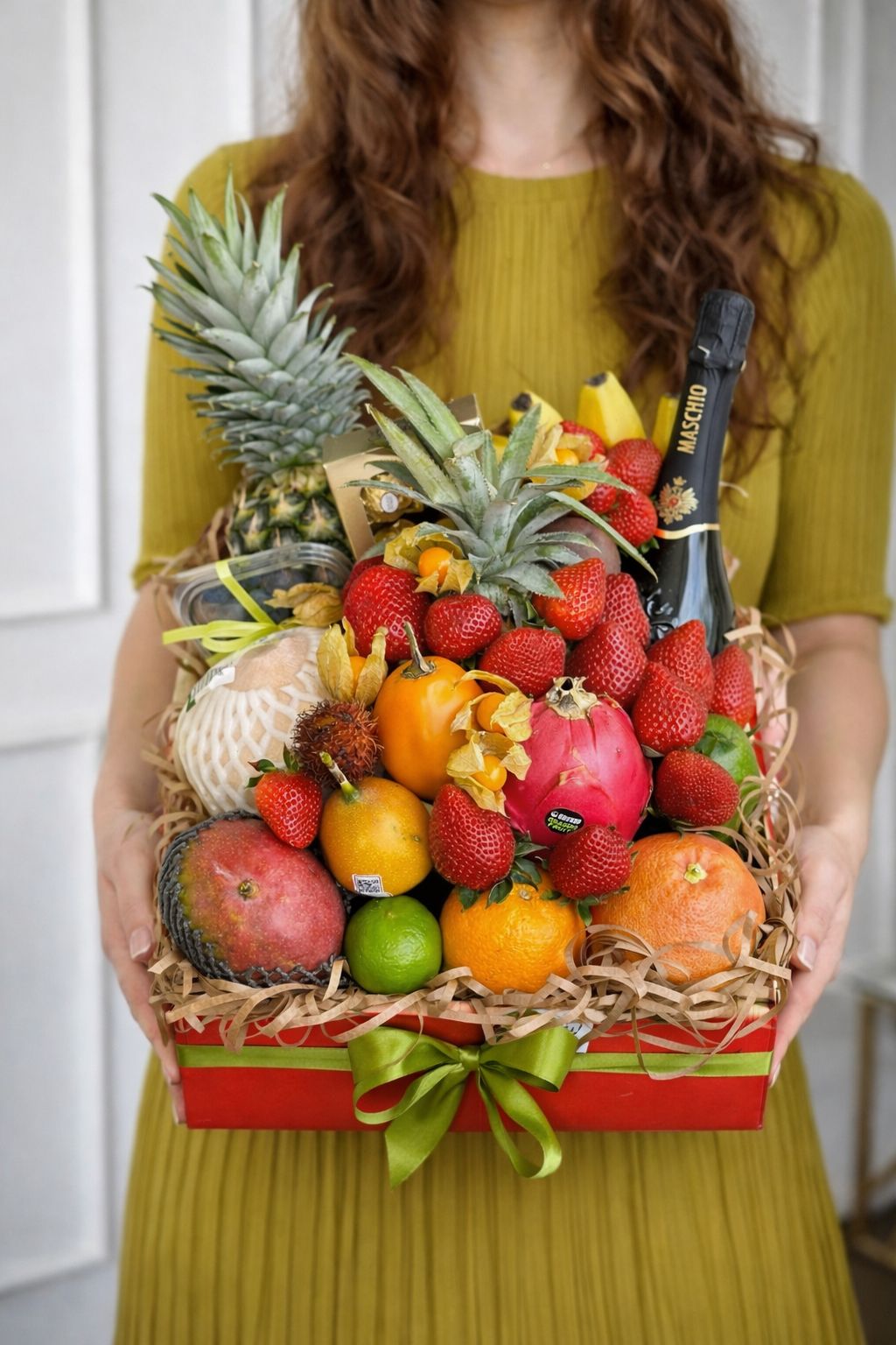 Cadou cu fructe „Nr. 7” — Paradis Tropical www.delligiftshop.md