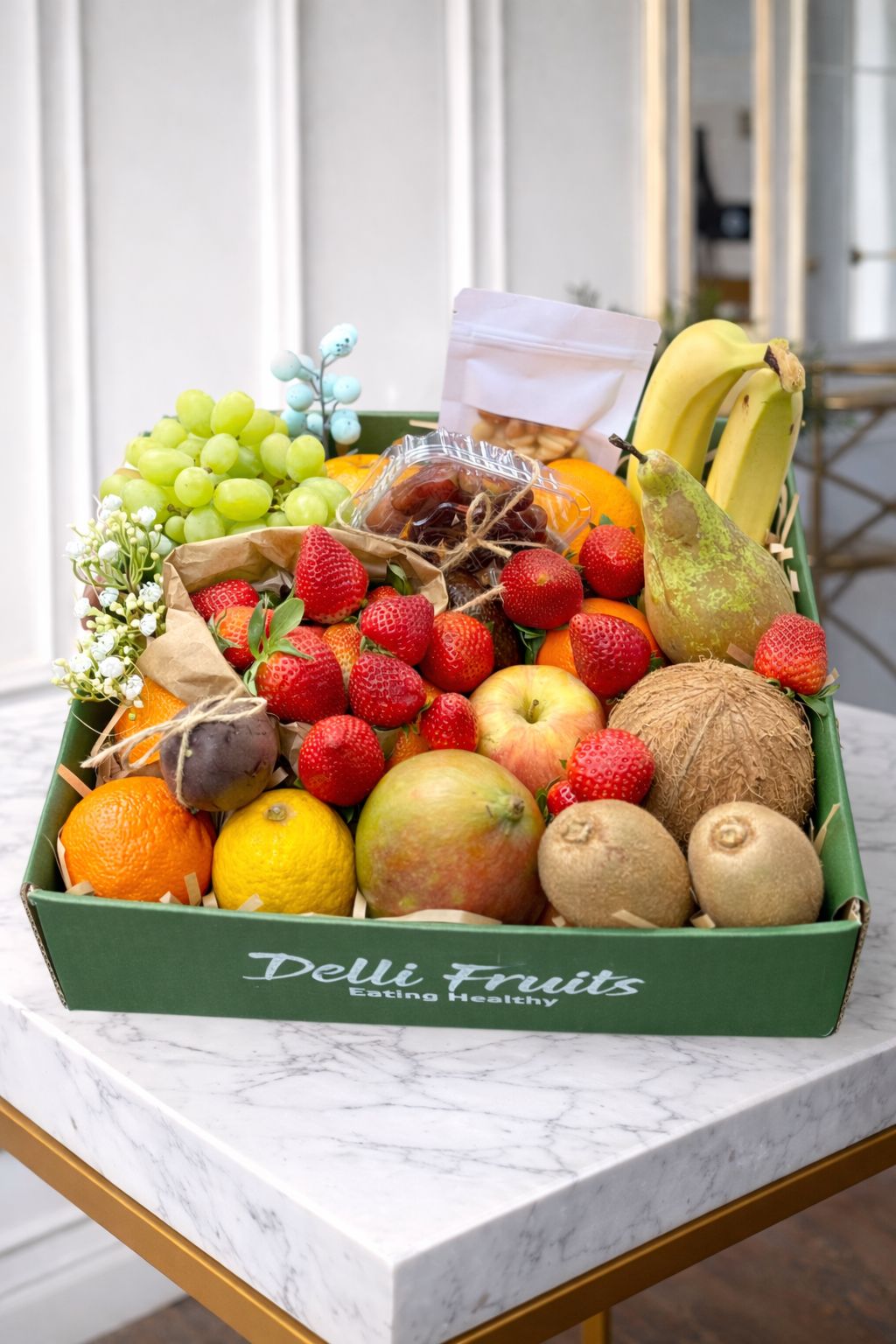 Cadou cu fructe „Nr. 12” — Sănătate în Culori www.delligiftshop.md
