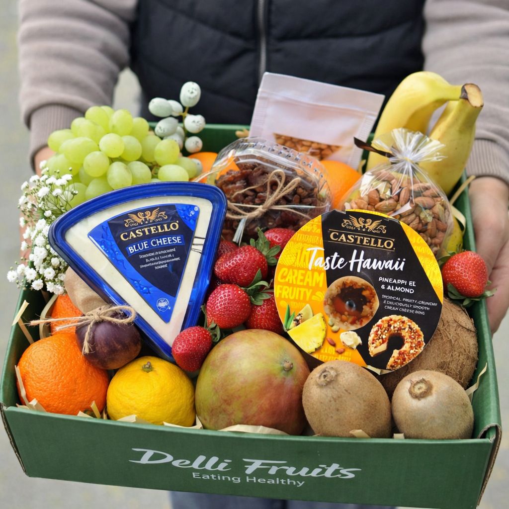 Cadou cu fructe „Nr. 13” — Gourmet Delights www.delligiftshop.md