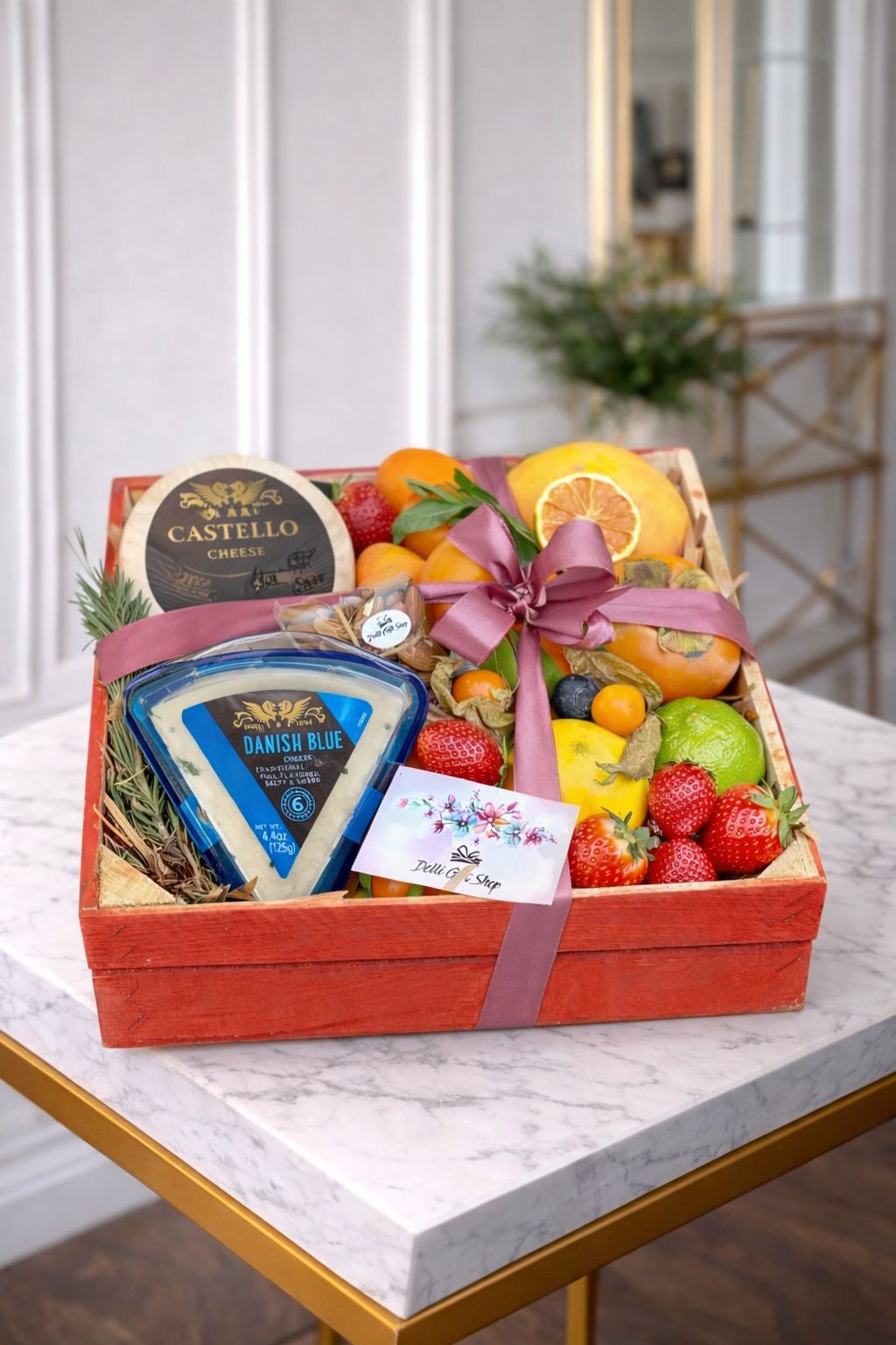 Cadou cu fructe „Nr. 15” — Deliciu Gourmet www.delligiftshop.md
