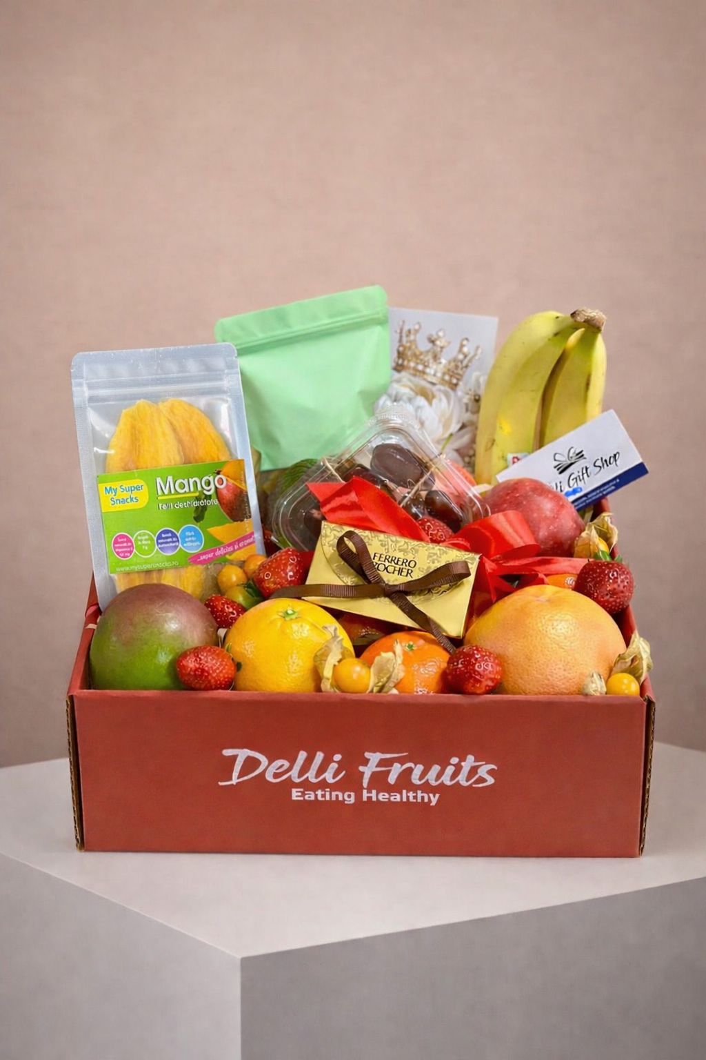 Cadou cu fructe „Nr. 22” — Fresh & Healthy www.delligiftshop.md