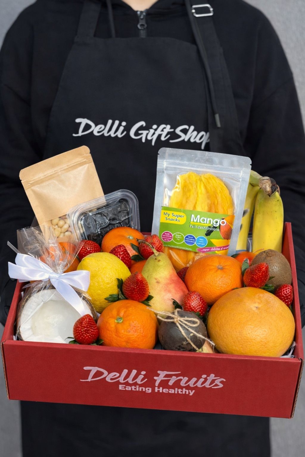 Cadou cu fructe „Nr. 24” — Mix Vitaminizat Premium www.delligiftshop.md