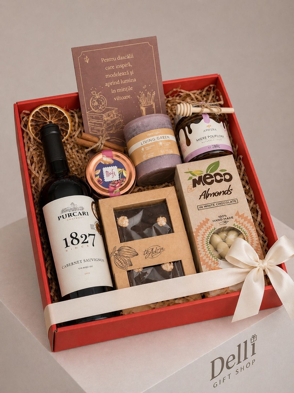 Cadou pentru profesori Nr. 7 — Noblețe și Recunoștință www.delligiftshop.md