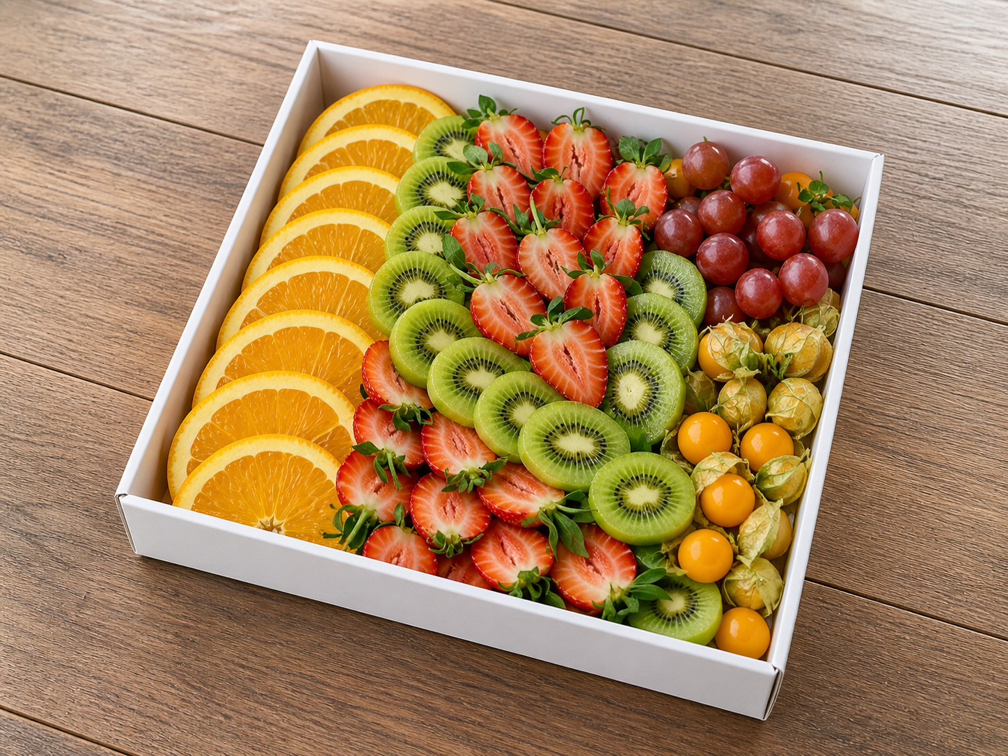 Platouri Gourmet „Nr. 8” — Mozaic de Fructe Proaspete www.delligiftshop.md