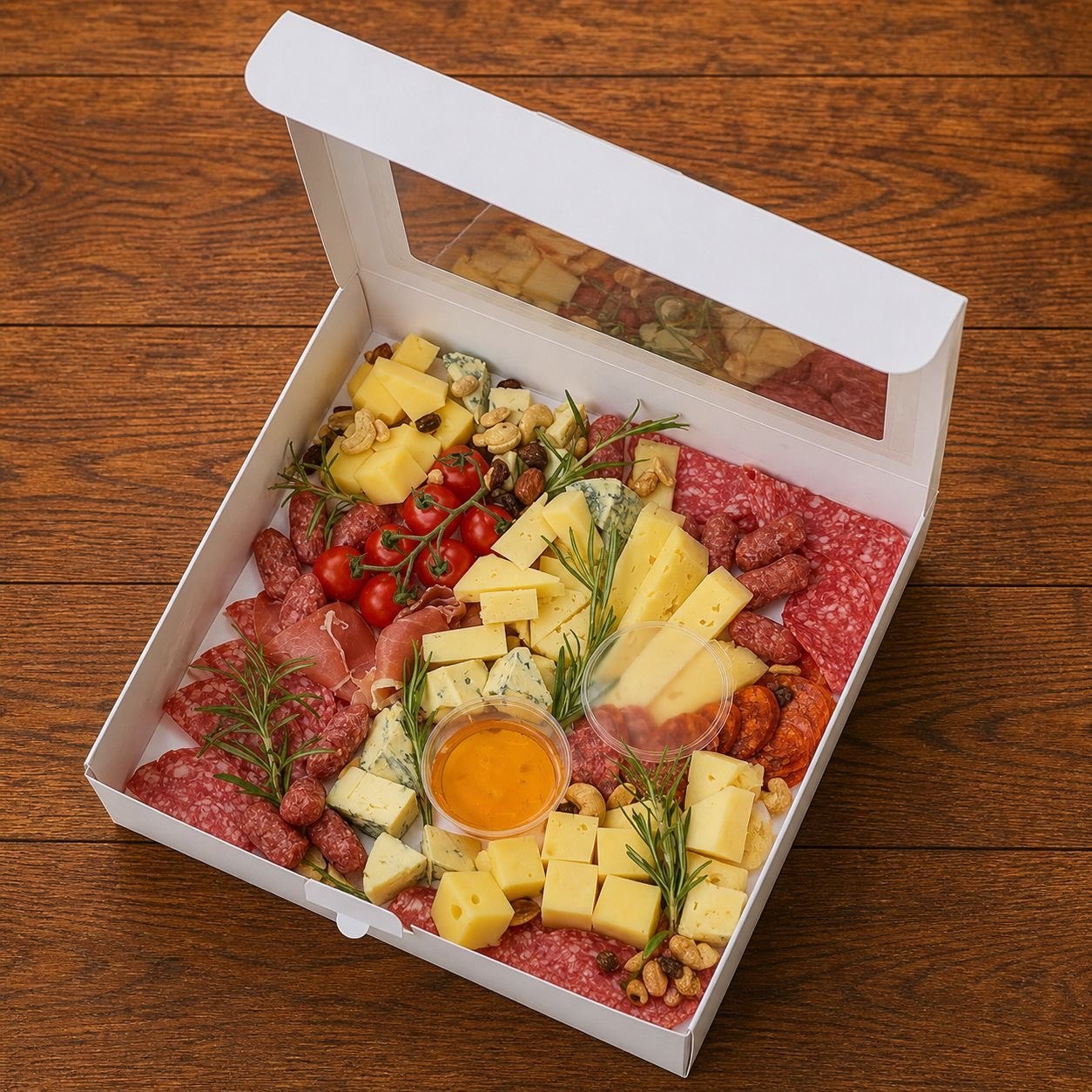 Platouri Gourmet „Nr. 7” — Mozaic de Brânzeturi www.delligiftshop.md