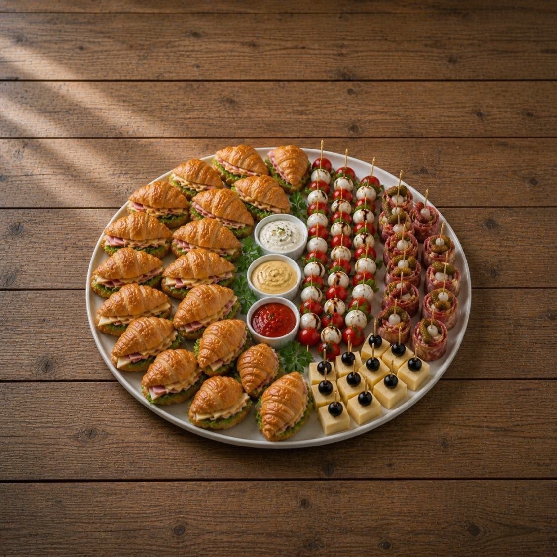 Platou Gourmet Nr. 15 — Aperitivo Buffet Mix www.delligiftshop.md