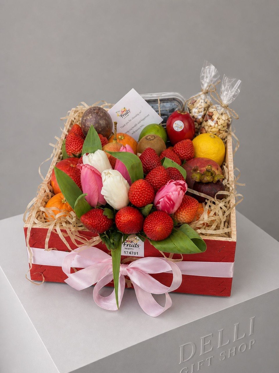 Cadou pentru profesori Nr. 22 — Mix de Vitamine & Flori www.delligiftshop.md