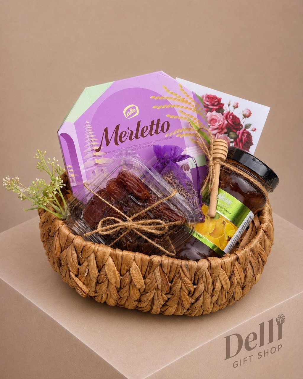 Cadou pentru profesori Nr. 40 — Coșul cu Note Dulci www.delligiftshop.md