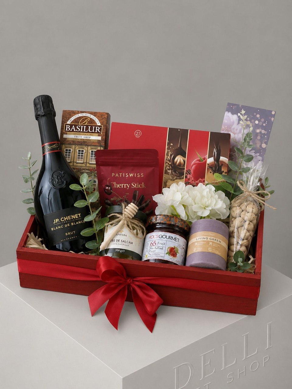 Cadou pentru profesori Nr. 44 — Cutia cu Rafinament Grena www.delligiftshop.md