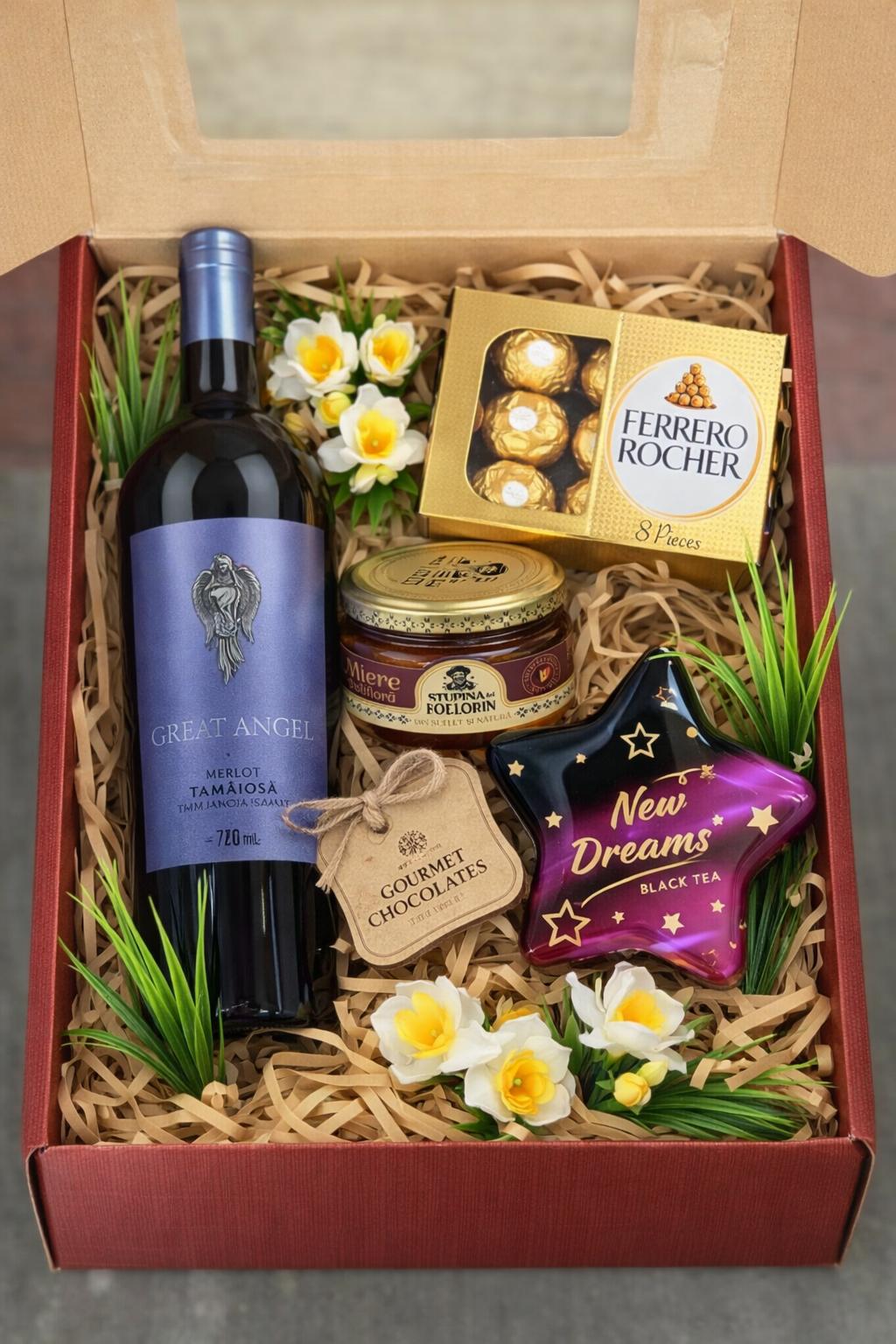 Cadou pentru profesori Nr. 66 — Cutia „Momente de Răsfăț” www.delligiftshop.md