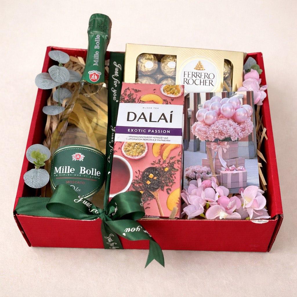 Cadou pentru profesori Nr. 67 — Cutia „Esență de Primăvară” www.delligiftshop.md