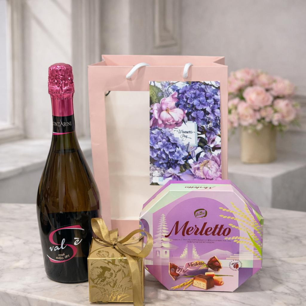 Cadou pentru profesori Nr. 73 — Setul „Gingășie și Stil” www.delligiftshop.md