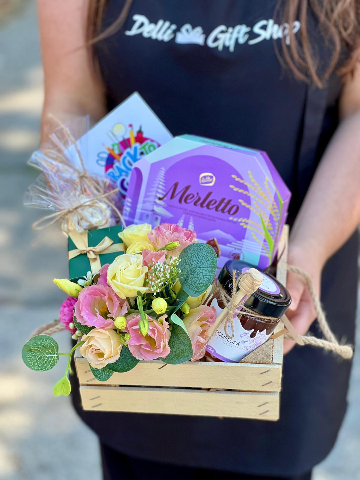 Cadou pentru profesori Nr. 74 — Setul „Grădina cu Delicii” www.delligiftshop.md