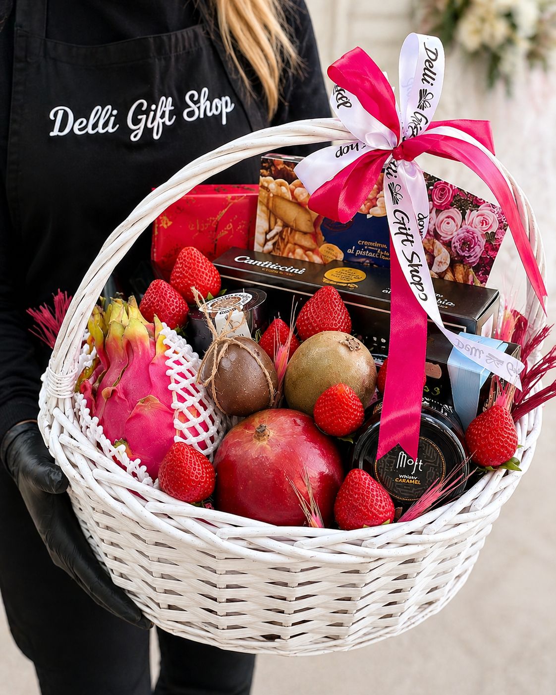 Cadou pentru profesori Nr. 80 — Selecție Gourmet și Fructe Exotice www.delligiftshop.md