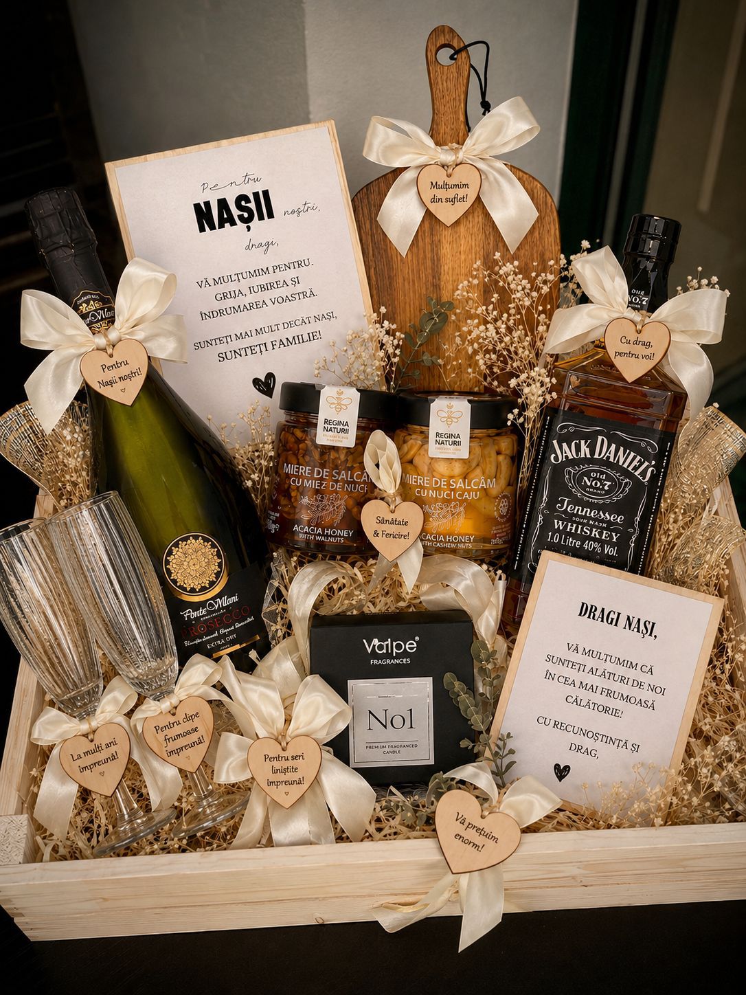 Cadouri pentru nașii de cununie Nr. 1 — Eleganta Suprema www.delligiftshop.md
