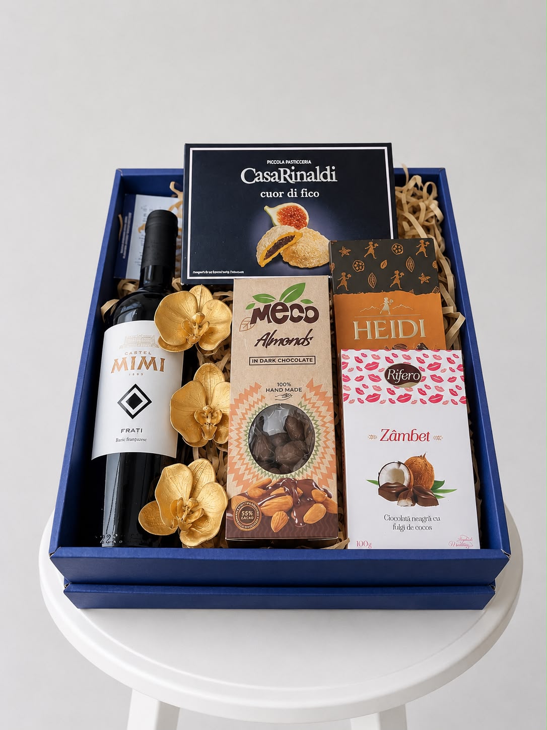 Cadou pentru Ocazii Nr. 27 – Eleganță, Vin & Delicii Fine www.delligiftshop.md