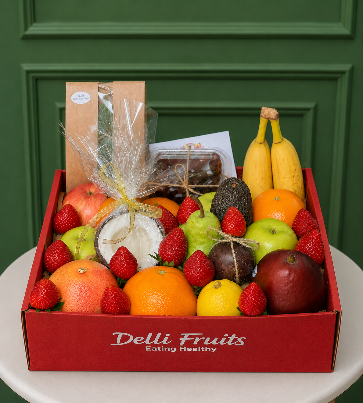 Cadou cu Fructe Nr. 58 – Prospețime și Energie Naturală www.delligiftshop.md