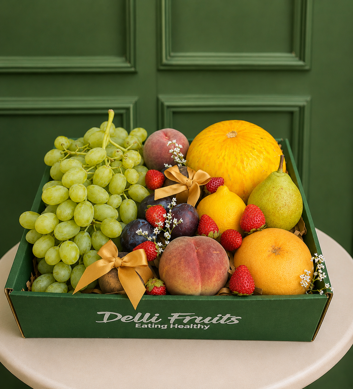 Cadou cu Fructe Nr. 66 – Selecție Premium de Fructe www.delligiftshop.md