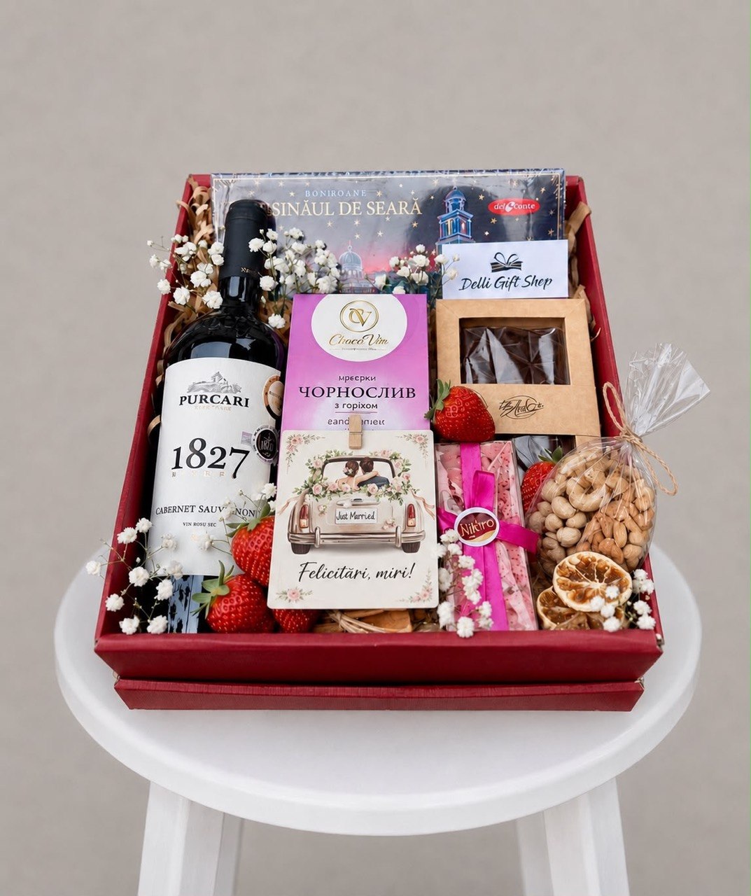 Cadou pentru miri Nr. 7 – Poveste în doi www.delligiftshop.md