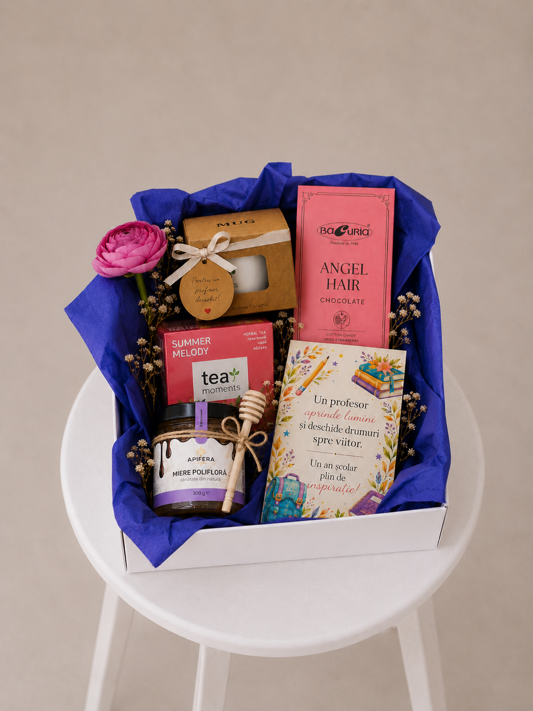 Cadou pentru profesori Nr. 126 – Un an școlar plin de inspirație! www.delligiftshop.md