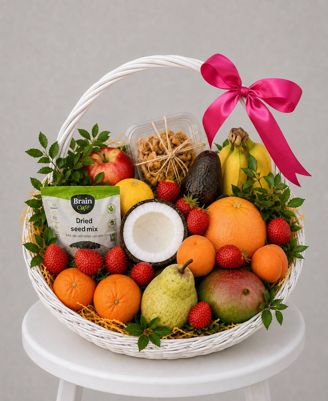 Cadou cu fructe Nr. 47 — Setul „Tropical Energy Mix” www.delligiftshop.md