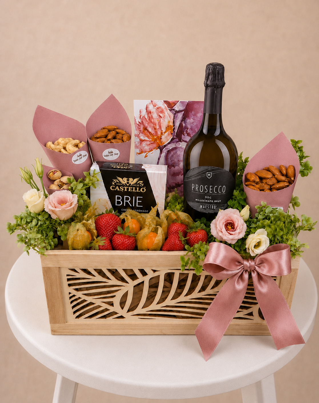 Cadou pentru Femei Nr. 11 – Prosecco & Delicii Fine www.delligiftshop.md