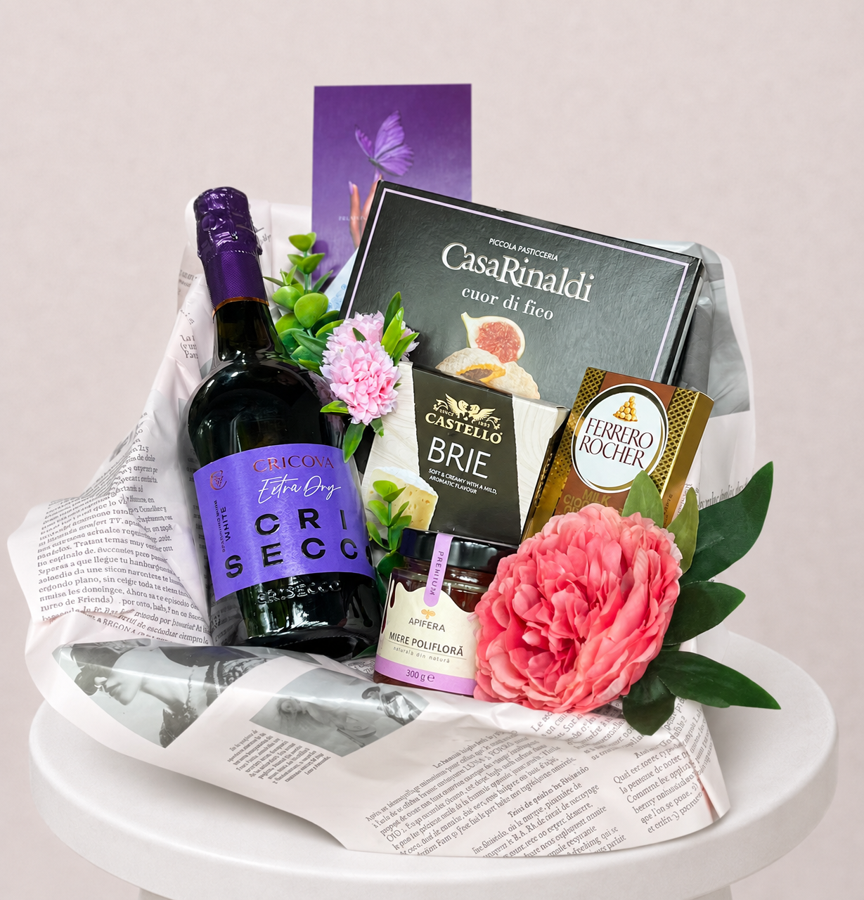 Cadou pentru ocazii Nr. 37 – Eleganță și răsfăț www.delligiftshop.md