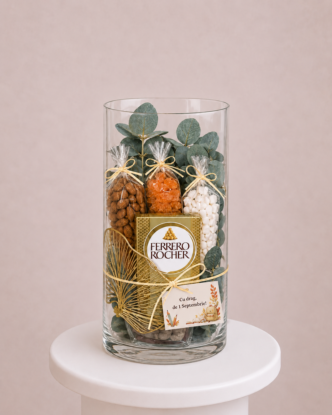 Cadou pentru profesori Nr. 160 – Dulce recunoștință www.delligiftshop.md