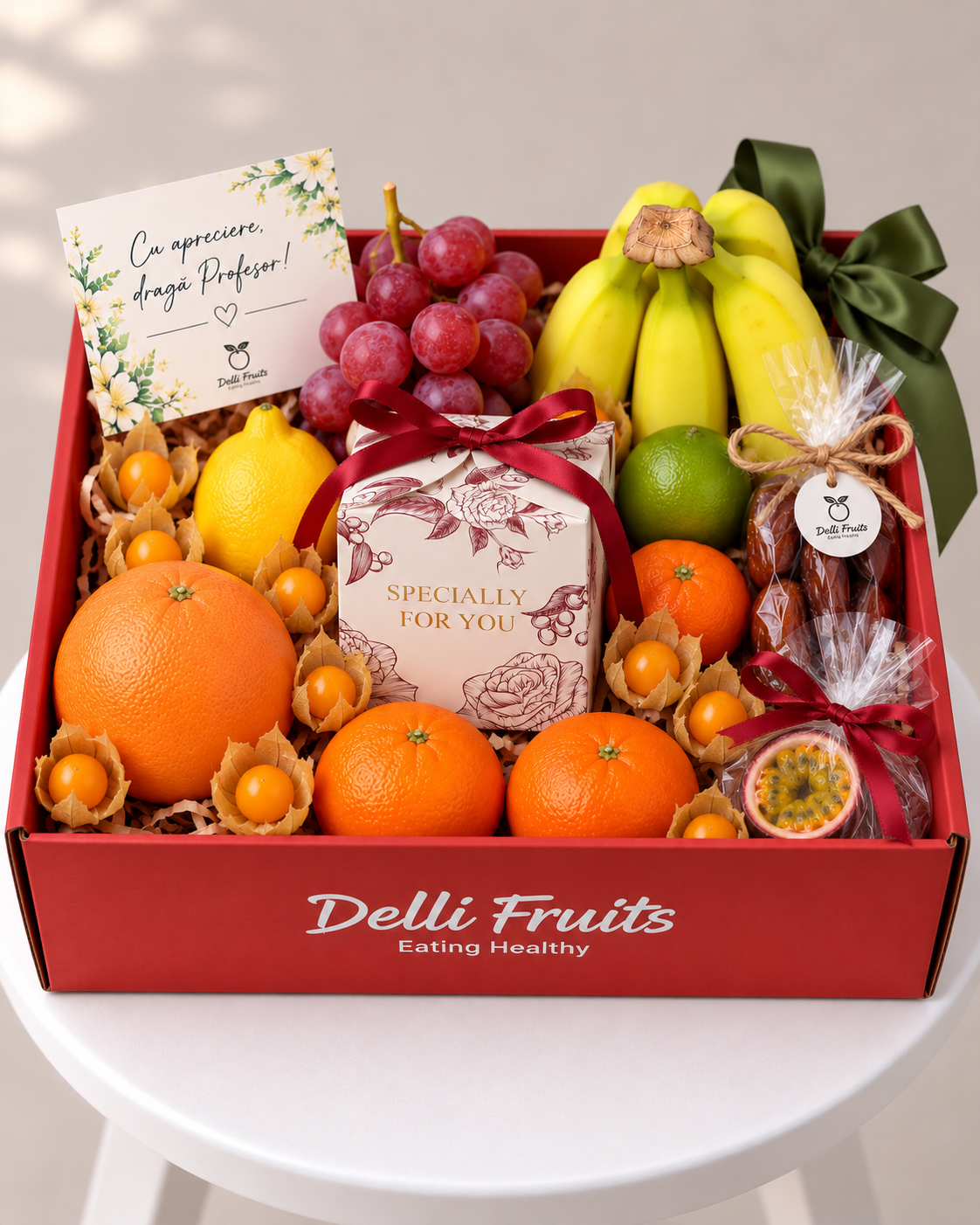 Cadou pentru profesori Nr. 171 – Prospețime și apreciere www.delligiftshop.md