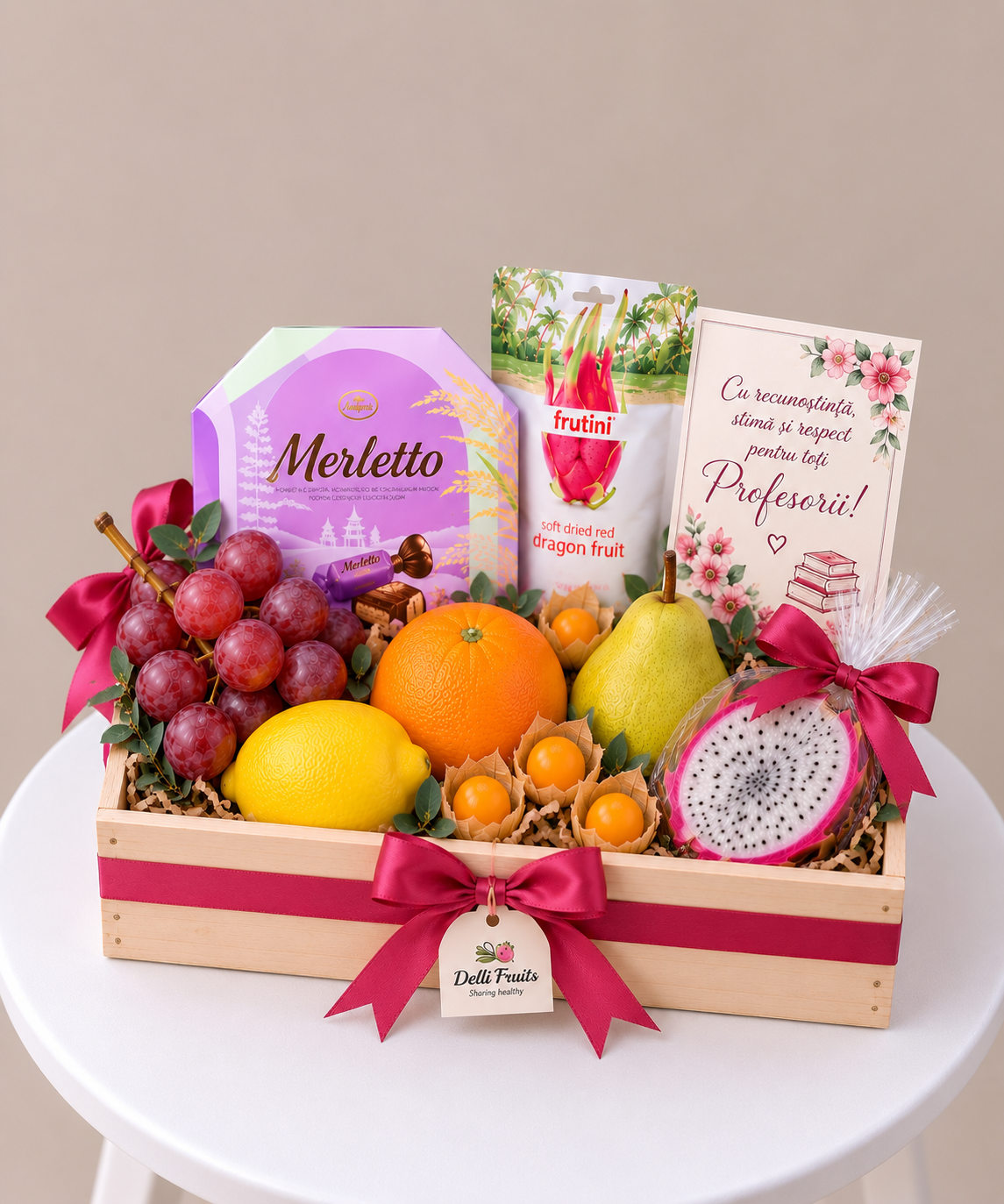 Cadou pentru profesori Nr. 175 – Dulce apreciere www.delligiftshop.md