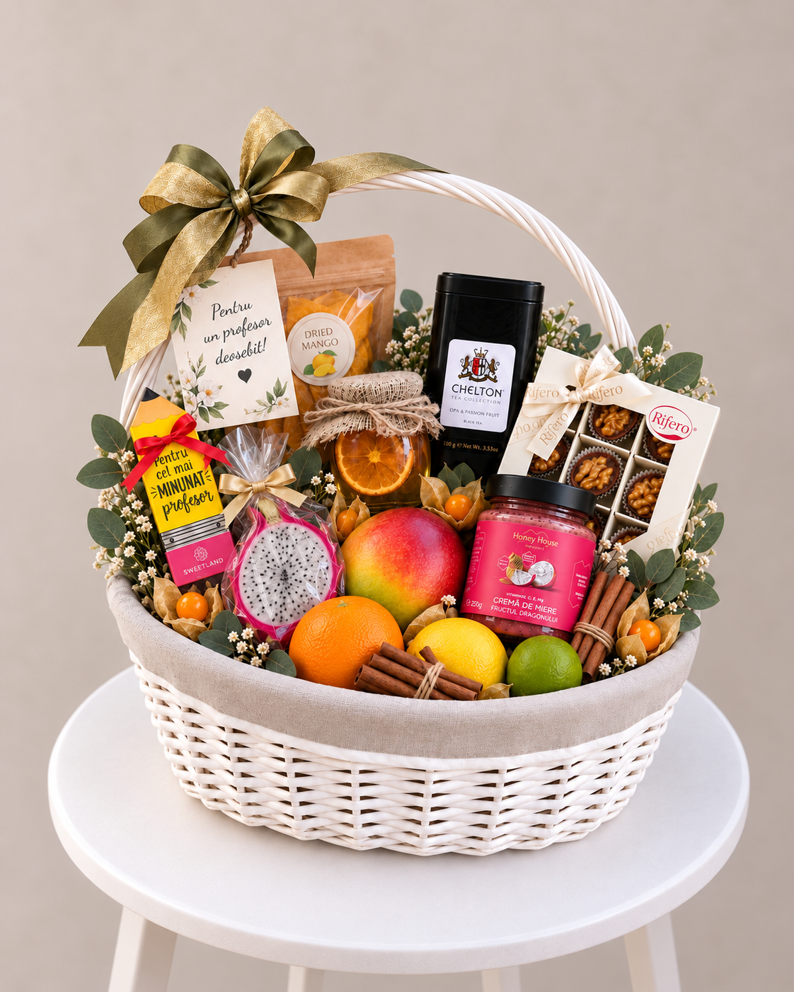 Cadou pentru profesori Nr. 180 – Recunoștință și rafinament www.delligiftshop.md