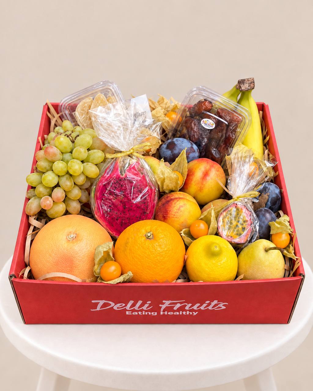 Cadou cu Fructe Nr. 107 – Exotic Delight www.delligiftshop.md