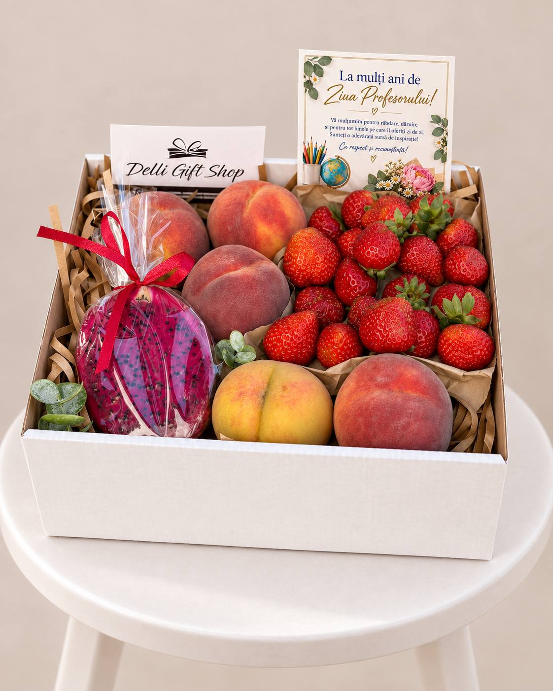 Cadou pentru profesori Nr. 199 – Cutia Dulce de Toamnă www.delligiftshop.md