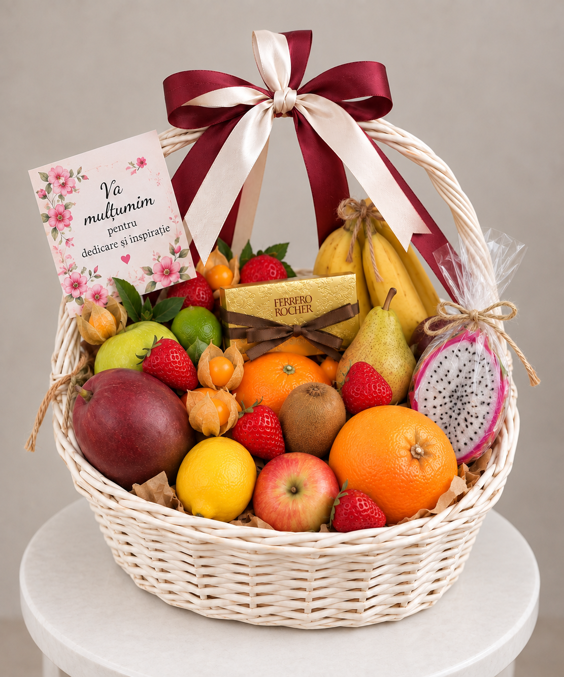 Cadou pentru Profesori Nr. 202 – Coșul Recunoștinței www.delligiftshop.md