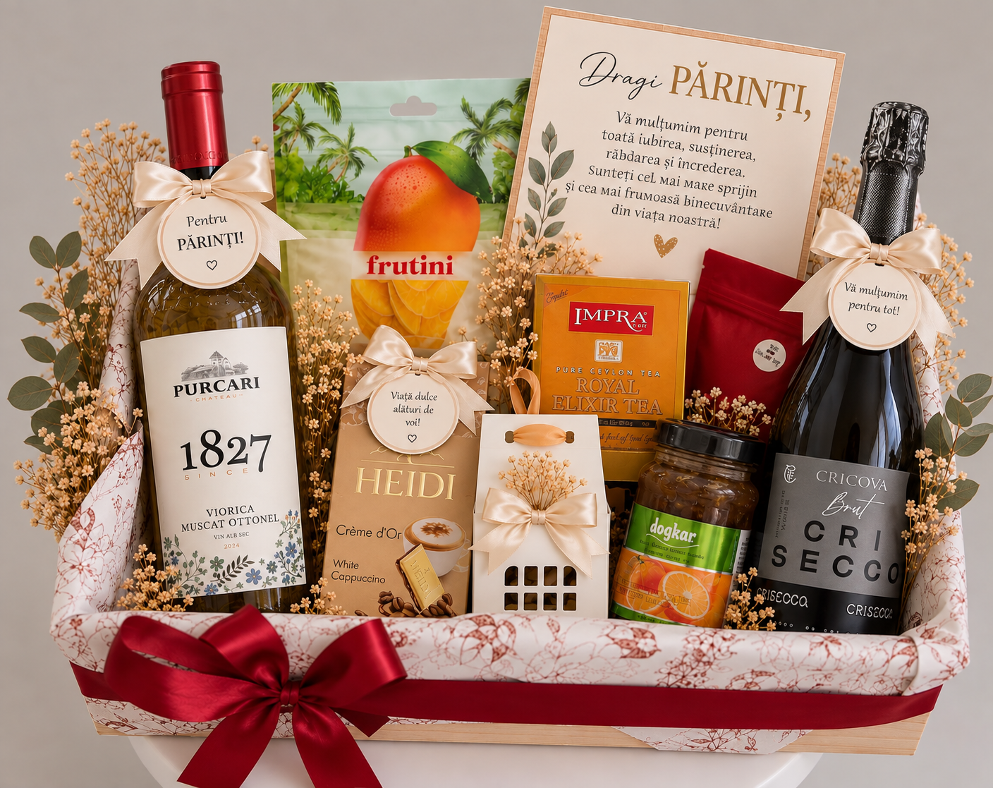 Cadou pentru Ocazii Nr. 44 – Pentru Părinți, cu Recunoștință www.delligiftshop.md