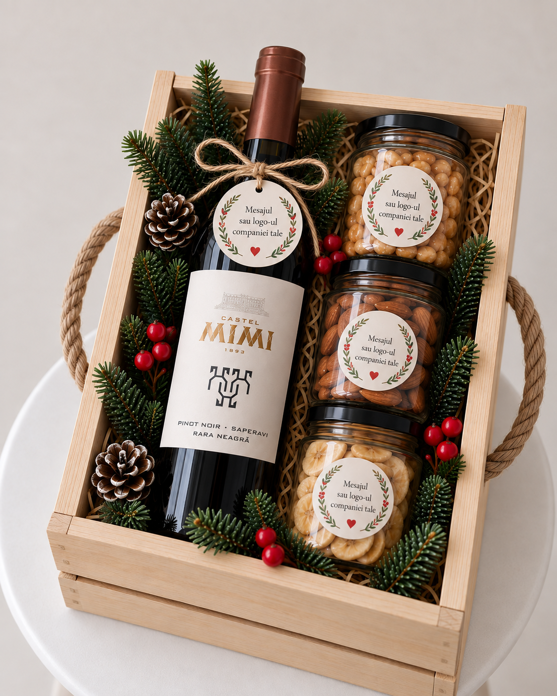 Cadou de Crăciun & Anul Nou Nr. 10 – „Gusturi de Sărbătoare” www.delligiftshop.md
