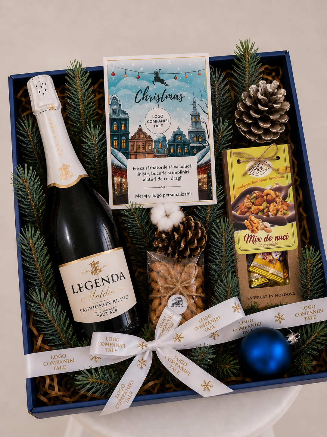 Cadou de Crăciun & Anul Nou Nr. 15 – „Magia Sărbătorilor” www.delligiftshop.md