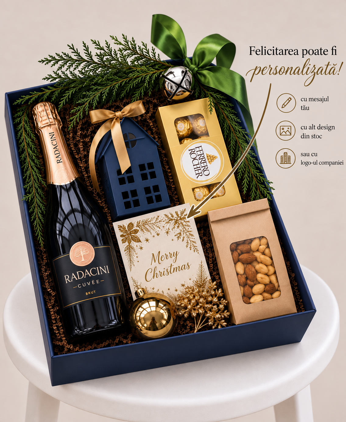 Cadou de Crăciun & Anul Nou Nr. 17 – „Eleganță Festivă” www.delligiftshop.md