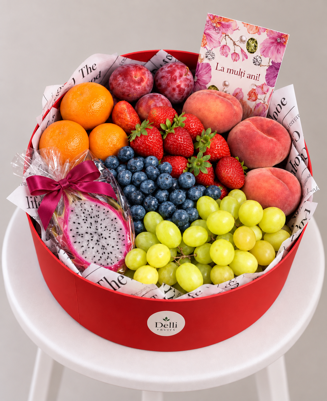 Cadou cu Fructe Nr. 72 www.delligiftshop.md