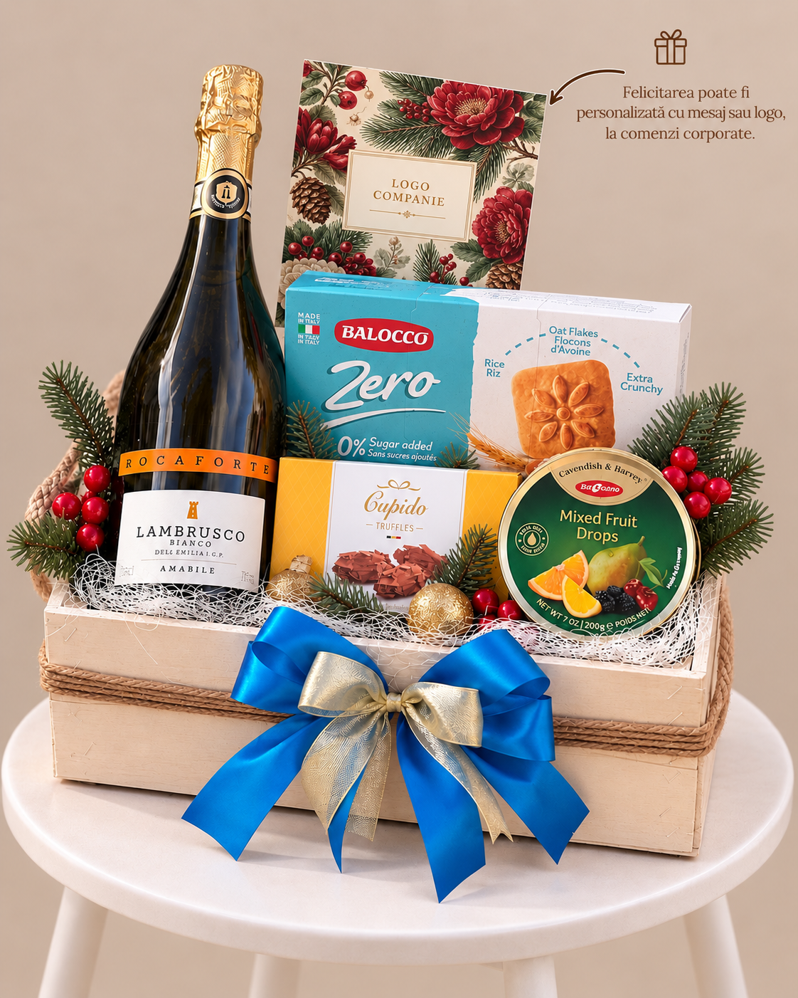 Корпоративный рождественский подарок № 107 www.delligiftshop.md